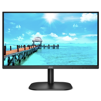 MONITOR AOC LCD IPS LED 21.5'' WIDE FRAMELESS 22B2DA 4MS MULTIMEDIALE FHD 3000:1 BLACK VGA DVI HDMI VESA