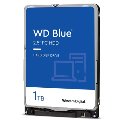 HARD DISK NB SATA3 2.5'' 1000GB(1TB) WD10SPZX WD 5400RPM 128MB CACHE BLUE CERTIFIED REPAIR