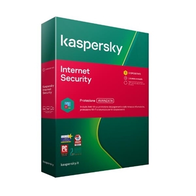 KASPERSKY BOX INTERNET SECURITY PRO -- 1 DISPOSITIVO ATTACH (KL1939T5AFS-21SATTPRO) FINO:29/09