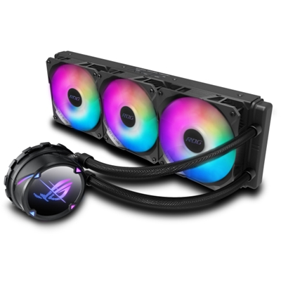 COOLER PER CPU ASUS ROG STRIX LC II 360 ARGB RADIATOR-121X394X27MM 3 VENTOLE 120MM AURA LGA 1700-1200-1150-AM4 90RC00F1-M0UAY0