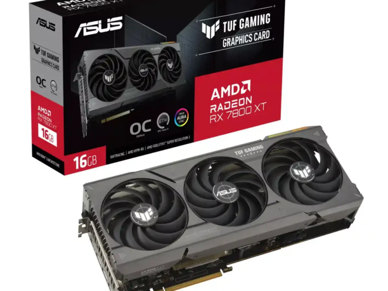 SCHEDE VIDEO TUF GAMING AMD RADEON RX 7800 XT E TUF GAMING AMD RADEON RX 7700 XT