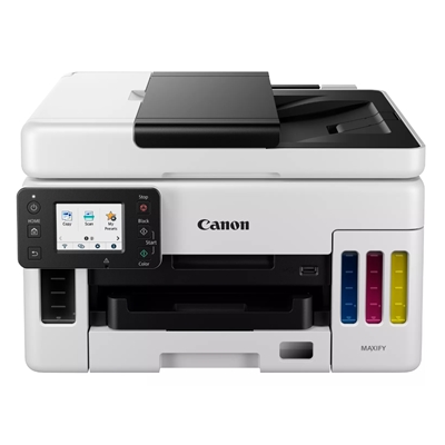 STAMPANTE CANON MFC INK MAXIFY GX6050 REFILLABLE 4470C006 3IN1 24IPM 250+100FG ADF50FG LCD 6.9CM F/R LAN WIFI FINO:31/10