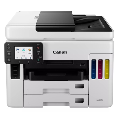 STAMPANTE CANON MFC INK MAXIFY GX7050 REFILLABLE 4471C006 4IN1 24IPM 500+100FG ADF50FG LCD 6.9CM F/R LAN WIFI FINO:31/10