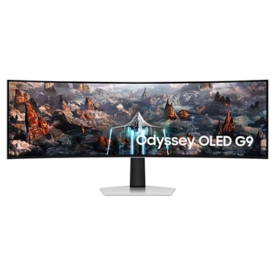 MONITOR SAMSUNG OLED CURVED 49'' S49CG934S 0.03MS 240HZ MM WQHD SILVER HDMI DP 3XUSB VESA