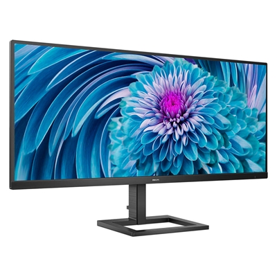 MONITOR PHILIPS LCD IPS LED 34'' 21:9 345E2AE/00 4MS SOFTBLUE MM UHD 1000:1 BLACK 2XHDMI DP VESA FINO:31/10