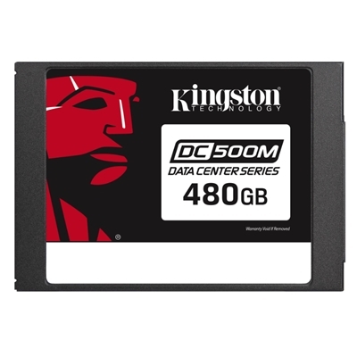 SSD-SOLID STATE DISK 2.5'' 480GB SATA3 KINGSTON DATACENTER/ENTERPRISE SEDC500M/480G READ:555MB/S-WRITE:520MB/S