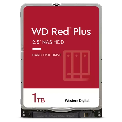 HARD DISK NAS SATA3 2.5'' X NAS 1000GB(1TB) WD10JFCX WD RED 16MB CACHE INTELLIPOWER