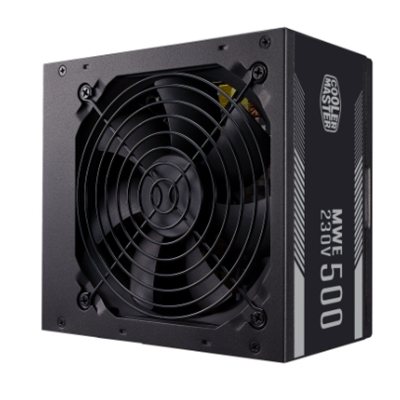 ALIMENTATORE ATX 500W COOLERMASTER MWE WHITE MPE-5001-ACABW-EU PFC ATTIVO 240VAC FAN120MM CAVO EU