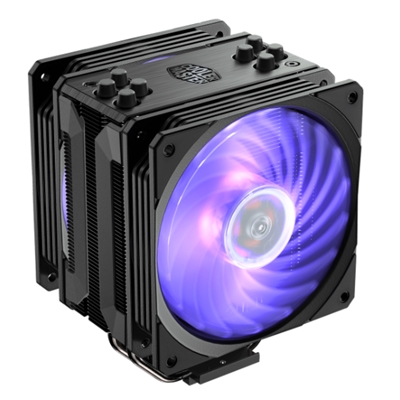 DISS A ARIA COOLER MASTER RR-212S-20PC-R1 HYPER 212 RGB BLACK EDITION INTEL 2066>1200 AMD AM4>FM1 120X79,6X158,8MM 1,9W 8-30DBA