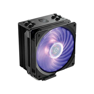 DISS A ARIA COOLER MASTER RR-212S-20PC-R2 HYPER 212 RGB BLACK EDITION INTEL 1366>1700 AMD AM4>FM1 120X79,6X158,8MM 1,9W 8-30DBA