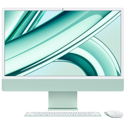 LCDPC APPLE IMAC MQRP3T/A VERDE 24'' 4.5K RD M3 8GB 256GBSSD WIFI BT CAM FACETIMEHD