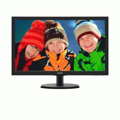 MONITOR PHILIPS LCD LED 21.5'' WIDE 223V5LSB/00 5MS FHD 1000:1 BLACK VGA DVI VESA FINO:30/11