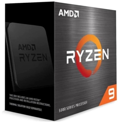 CPU AMD RYZEN 9 5950X 4.9GHZ 16CORE 72MB 100-100000059WOF AM4 105W BOX NO COOLER - GARANZIA 3 ANNI