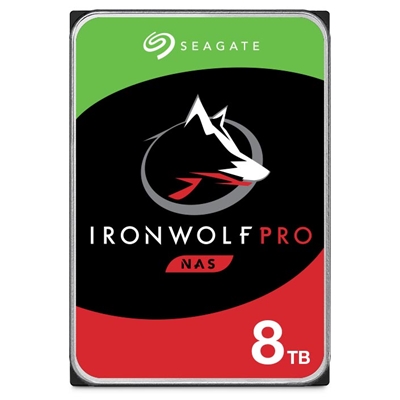 HARD DISK SATA3 3.5'' X NAS 8000GB(8TB) SEAGATE IRONWOLF PRO ST8000NE001 7200RPM CACHE 256MB