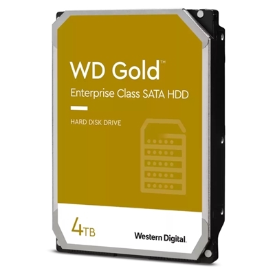 HARD DISK SATA3 3.5'' ENTERPRISE 4000GB(4TB) WD4003FRYZ WD GOLD 256MB CACHE 7200RPM CERTIFIED REPAIR