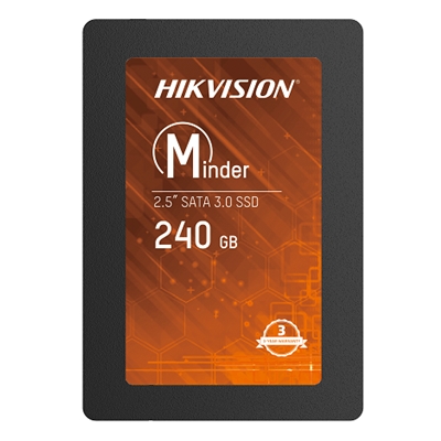 SSD-SOLID STATE DISK 2.5'' 240GB SATA3 HIKVISION MINDER HS-SSD-MINDER(S) READ:550MB/S-WRITE:450MB/S