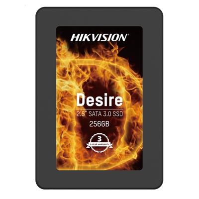 SSD-SOLID STATE DISK 2.5'' 256GB SATA3 HIKVISION DESIRE HS-SSD-DESIRE(S) READ:500MB/S-WRITE:400MB/S