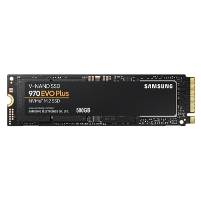 SSD-SOLID STATE DISK M.2(2280) 500GB PCIE3.0X4-NVME1.3 SAMSUNG MZ-V7S500BW SSD970EVO PLUS READ:3500MB/S-WRITE:2300MB/S