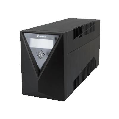 UPS ATLANTIS A03-S100 800VA/400W ONEPOWER-DISP.LCD-LINE INTERACTIVE-AVR-PORTA USB-BATT.12V 7AH-1XIEC+1XSCHUKO-GAR.2 ANNI