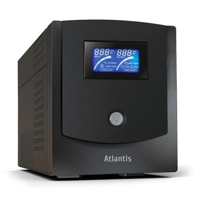 UPS ATLANTIS A03-HP2202 2200VA/1100W SINEWAVE UPS+STABILIZ+FILTRI SW SHUTDOWN PC VIA USB/RS232-DOPPIA BATTERIA -GARAN