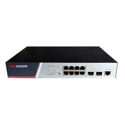 SWITCH 8P POE 1000M HIKVISION DS-3E2510P 2P UPLINK 1GB/SFP -125W - FULL MANAGED L2