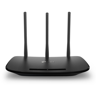 WIRELESS N ROUTER 450M TP-LINK TL-WR940N 802.11NGB 4P 10/100M - 3ANT. FISSE -GARANZIA 3 ANNI-