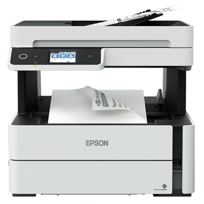 STAMPANTE EPSON MFC INK ECOTANK MONO ET-M3170 C11CG92402 A4 4IN1 39PPM F/R 250FG ADF LCD USB WIFI LAN FINO:31/12