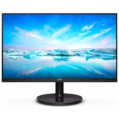 MONITOR PHILIPS LCD LED 21.5'' WIDE 221V8LD/00 4MS FHD 3000:1 BLACK VGA DVI HDMI VESA FINO:08/01