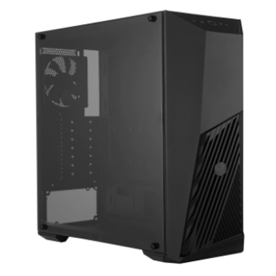 CABINET ATX MIDI TOWER COOLER MASTER MCB-K501L-KANN-S00 MASTERBOX NERO 2X3,5'' 2X2,5'' 1XUSB3.2GEN1 1XUSB2.0 NO ALIM