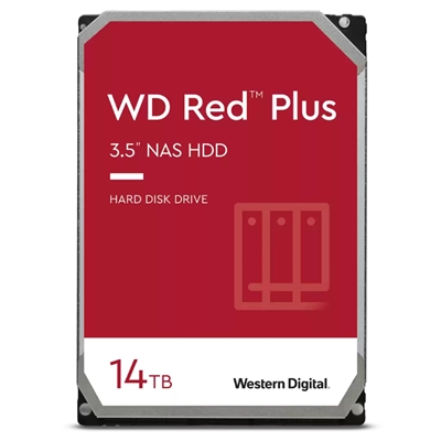 HARD DISK SATA3 3.5'' X NAS 14000GB(14TB) WD140EFGX WD RED PLUS 512MB CACHE 5400RPM