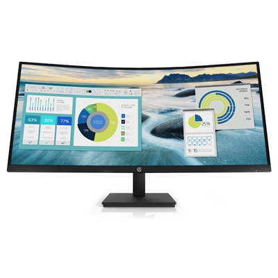 MONITOR HP P34HC G4 21Y56AT 34''WQHD CURVED AG 3.440X1.440 5MS MM VESA100 REGALT GIREVOLE HDMI-DP-USBC 6USB 3Y FINO:12/01