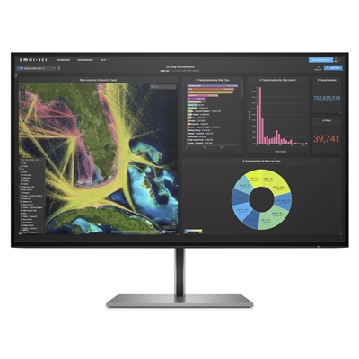 MONITOR HP Z27K G3 1B9T0AT/AA 27''IPS 4K UHD AG 3840X2160 16:9 350CD/M2 5MS HDMI 2DP 4USB LAN USBC 3Y TILT/LIFT/PIVOT FINO:02/02