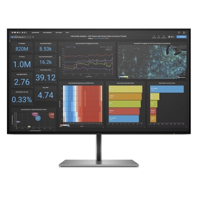 MONITOR HP Z27U G3 1B9X2AT/AA 27''IPS QUADHD 2560X1440 16:9 350CD/M2 5MS HDMI 2XDP 5USB LAN VESA 3Y TILT/LIFT/PIVOT FINO:12/01