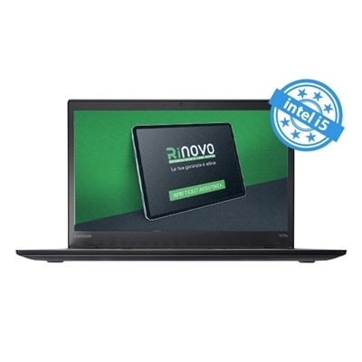 NB LENOVO REFURBISHED RINOVO RN82522003 THINKPAD T470/S 14'' I5-6X00 8GBDDR4 240SSD W10PRO-UPG CAM 1Y+3MESIBATT