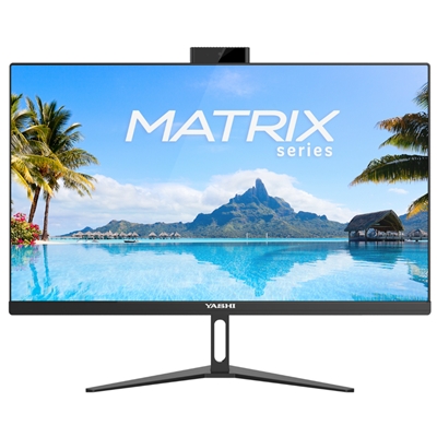 MONITOR YASHI MATRIX YZ2490 24''MM IPS CAM FRAMELESS 16:9 1MS 1920X1080 VGA HDMI DP 300CD/M2 3USB 1YOC FINO:31/01