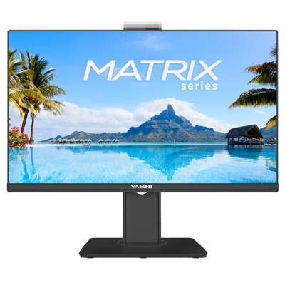 MONITOR YASHI MATRIX YZ2491 24''MM IPS CAM FRAMELESS 16:9 1MS 1920X1080 VGA HDMI DP 300CD/M2 3USB REG. ALT. PIVOT VESA FINO:31/01