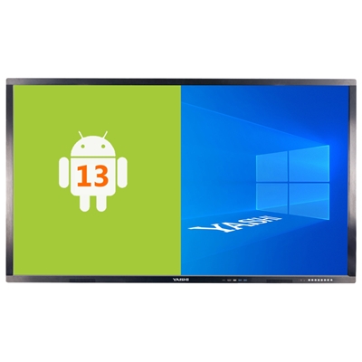 MONITOR YASHI LY6510 TOUCH INTERATTIVO 65'' 4K 4/32GB 20 TOCCHI ANDROID 13 STAFFA 3YOC FINO:31/01