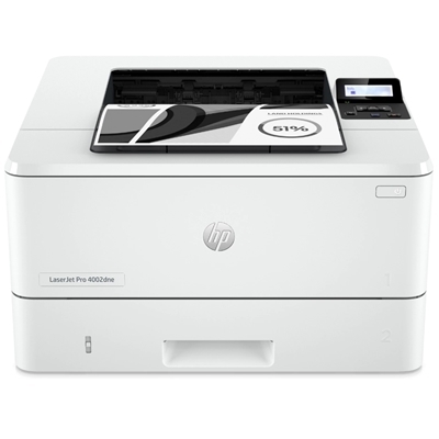 STAMPANTE HP LASERJET PRO 4002DNE HP+ 2Z605E WHITE A4 40PPM F/R 256MB GLAN/USB 2VASSOICARTA 1200DPI 2Y 3-10UTENTI