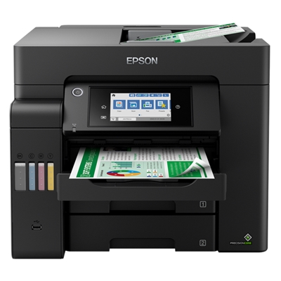 STAMPANTE EPSON MFC INK ECOTANK ET-5800 C11CJ30401 A4 32/22PPM 4IN1 ADF F/R LCD 550FG USB LAN WIFI DIRECT