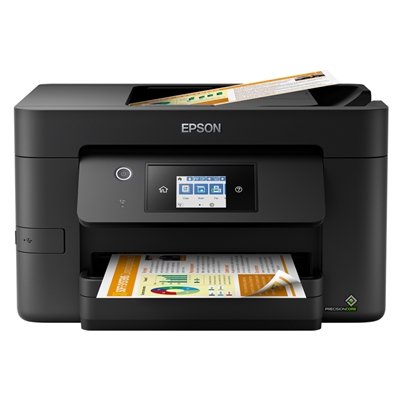 STAMPANTE EPSON MFC INK WORKFORCE PRO WF-3820DWF C11CJ07403 A4 4IN1 35PPM 250FG F/R LCD ADF USB LAN WIFI DIRECT