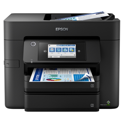 STAMPANTE EPSON MFC INK WORKFORCE PRO WF-4830DTWF C11CJ05402 A4 4IN1 36PPM F/R 500FG ADF LCD NFC USB LAN WIFI DIRECT FINO:29/03