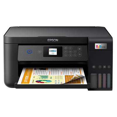 STAMPANTE EPSON MFC INK ECOTANK ET-2850 C11CJ63405 A4 3IN1 33PPM 100FG, STAM F/R, LCD USB WIFI, WIFI DIR, 2XBK 1XCOL FINO:29/03