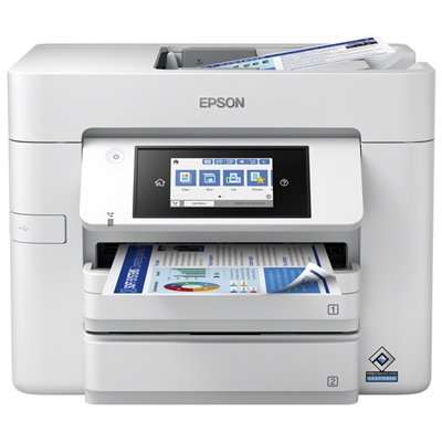 STAMPANTE EPSON MFC INK WORKFORCE PRO WF-C4810DTWF C11CJ05403 A4 4IN1 36P ADF F/R 2X250FG LCD USB LAN WIFI FINO:29/03