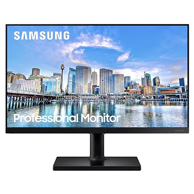 MONITOR SAMSUNG LCD IPS LED 23.5'' WIDE F24T450 5MS FHD BLACK HDMI DP 3XUSB REG.ALTEZZA VESA FINO:31/01