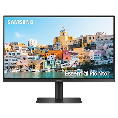 MONITOR SAMSUNG LCD IPS LED 24'' WIDE S24A400U 5MS FHD BLACK HDMI DP 4XUSB USB-C 65W PIVOT VESA FINO:31/01