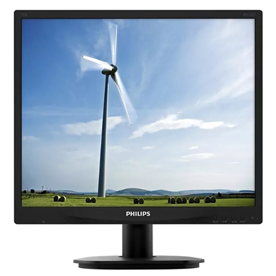 MONITOR PHILIPS LCD IPS LED 19'' 5:4 19S4QAB/00 5MS MM FHD 1000:1 BLACK VGA DVI VESA FINO:31/01