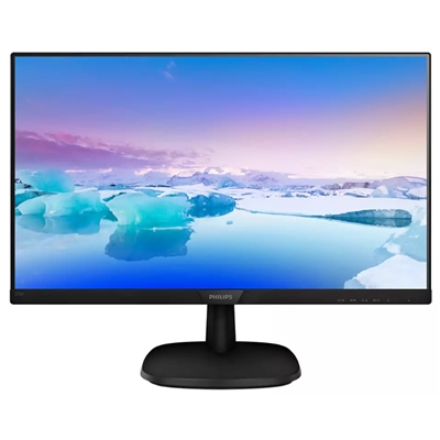 MONITOR PHILIPS LCD IPS LED 27'' WIDE 273V7QJAB/00 4MS SOFTBLUE MM FHD 1000:1 BLACK VGA HDMI DP VESA FINO:31/01