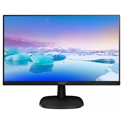 MONITOR PHILIPS LCD IPS LED 27'' WIDE 273V7QDSB/00 4MS SOFTBLUE FHD 1000:1 BLACK VGA DVI HDMI VESA FINO:26/01