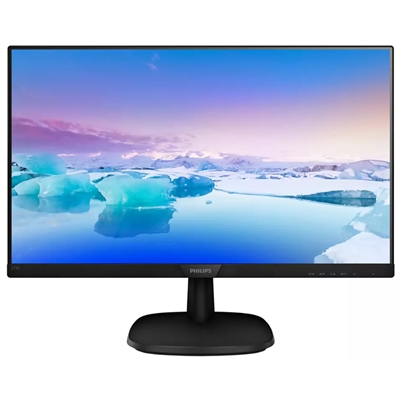 MONITOR PHILIPS LCD IPS LED 27'' WIDE 273V7QDAB/00 4MS SOFTBLUE MM FHD 1000:1 BLACK VGA DVI HDMI VESA FINO:31/01