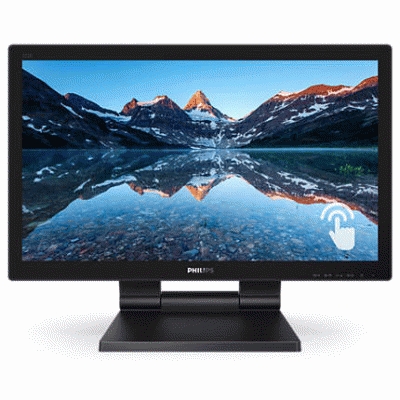 MONITOR SMOOTH-TOUCH PHILIPS LCD LED 21.5'' WIDE 222B9T/00 1MS SOFTBLUE MM FHD 1000:1 BLACK VGA DVI HDMI DP USB3.1 VES FINO:31/01